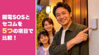 関電SOSとセコムを5つの項目で比較！どっちがおすすめか解説！ 